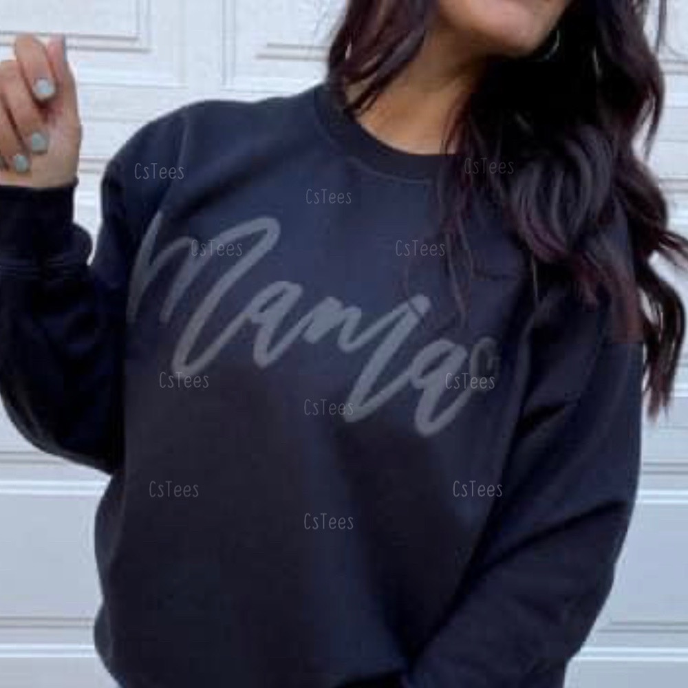 Mama puff print sweatshirt